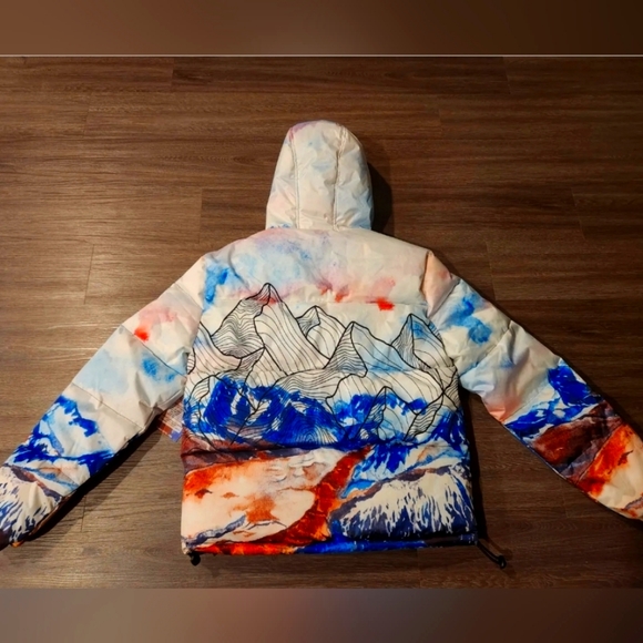 Tango Hotel Artistic Mountains Jacket  Size S Limited Edition Unisex Brand new - Picture 4 of 9